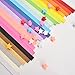 Outus Origami Stars Papers, 27 Colors, 1080 Sheets