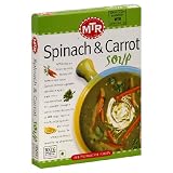 MTR Spinach and Carrot Soup, 12-Count, 8.75-Ounce Box (Pack of 2)