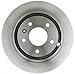 ACDelco Silver 18A2472A (19241849) Non-Coated Rear Disc Brake Rotor
