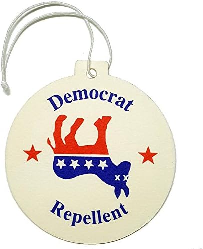 Car Air Freshener, Democrat Repellent Scent, Gun Nut Peanut Butter (Pack of 3)
