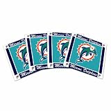 NHL Miami Dolphins 4 Pack Ceramic Coasters