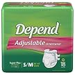 Depends Refastening Underwear 18-pk. - Small/Medium