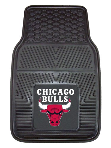 Nifty 9226 NBA-Chicago Bulls Vinyl Universal Heavy Duty Fan Floor Mat