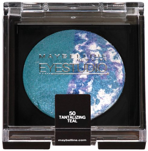 Maybelline Eye Studio Color Pearls Marbleized - Tantalizing Teal 50 Eyeshadow, 0.09 Oz/(2 Pack)