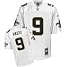 Drew Brees Jersey: Reebok White Special Edition #9 New Orleans Saints Jersey - Large
