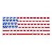 Carry360 Unique Ultra Thin Durable USA FLAG pattern Soft TPU Silicone Keyboard Skin Cover for Macbook Pro 13 15 17