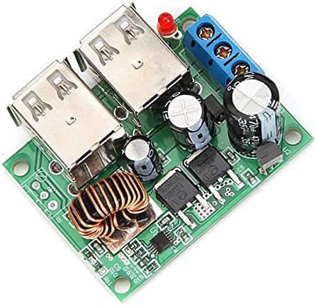 4 USB 12V To 5V 5A Power Supply Charging Module