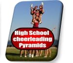 High School cheerleading Pyramids ins...