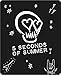 Official 5 Seconds of Summer Skull Logo Fleece Blanket (48 x 60 Inches) - Includes Bewild Bracelet with Each blanket