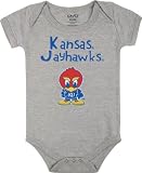 Kansas Jayhawks Infant Grey Little One Creeper