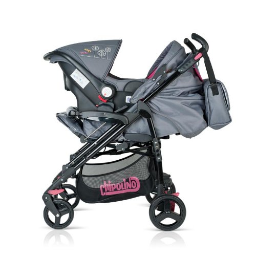 Imagen 2 de Chipolino Cochecito combinado Pooky FUCSIA