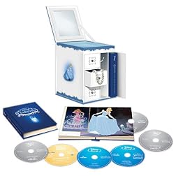 Cinderella Trilogy with Limited Edition Collectible Jewelry Box Packaging (Six-Disc Combo: Blu-ray/DVD + Digital Copy)