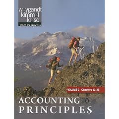 Paperback Vol. 2 of Accounting Principles
