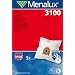 Menalux 3100 Pack of 5 Dustbags 1 motor filter to cut & 1 micro to cut