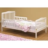 Orbelle 3-6T Toddler Bed, White Orbelle 3-6T Toddler Bed, White