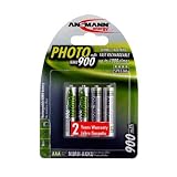 Ansmann 5030502 AAA 900mAh Rechargeable Batteries (4-Pack)