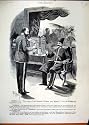 1889 ADVERT BUSHMILLS WHISKY PRINCE SERVING KING PRINT