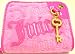 Juicy Couture Hot Pink Velour Charming Juicy French Wallet