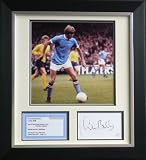 Colin Bell Hand Signed Manchester City Display