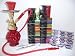 Premium Grape Hookah, 3 Boxes of Beamer Hookah Molasses Flavors, 30 Charcoals, Beamer Card and Accessories