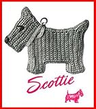 Scottie Scotty Dog Potholder Vintage Crochet Pot Holder Pattern EBook Download (Needlecrafts)