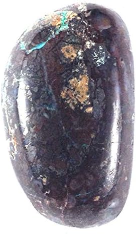 Specularite and Gem Silica Freeform Cabochon - Wire Wrap Jewelry Design -Untreated/Natural Arizona Stone 33x20x8mm