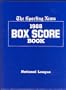1988 Box Score Book: National League (National League Box Scores and Official Averages)