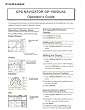 Furuno GP150/Dual GPS Navigator Operators Guide