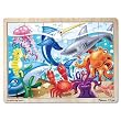 Melissa & Doug 24 Piece Wooden Jigsaw Puzzle UNDER THE SEA
