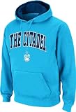 Citadel Bulldogs Arched Tackle Twill Hooded Sweatshirt