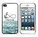 for iPhone 4 Case - Protective Case for iPhone 4/4s Case I Refuse to Sink Waves