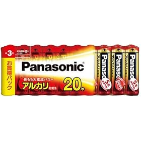 Panasonic �A���J�����d�r�P�O�`20�{�p�b�NLR6XJ/20SW LR6XJ/20SW