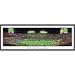 Kansas Jayhawks 2008 FedEx Orange Bowl - 13.5x39 Standard Black Frame
