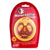 Florida State SportClip Earphones with Wind Up Storage Case for MP3, CD, DVD Players, Red by DVD Player