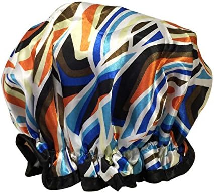 Wrapables Trendy Satin Shower Cap, Suave