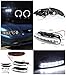 Mustang Halo Projector Headlight Signal Black+LED DRL Fog Lamps