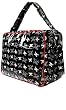 Rockabilly Mom Punk Rock Skull and Cross Bone Diaper Bag / Weekend Bag