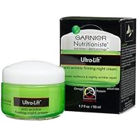 Garnier Nutritioniste Ultra-Lift Anti-Wrinkle Firming Night Cream Facial Treatment Products