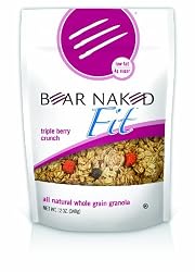 Bear Naked Fit Triple Berry Crunch Granola, 12-Ounce Pouches (Pack of 6)
