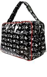Rockabilly Mom Punk Rock Skull and Cross Bone Diaper Bag / Weekend Bag