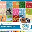 American Traditional Paper Pad, 12-Inch by 12-Inch, 180 Sheets, Year Book/All Through The Year