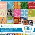 American Traditional Paper Pad, 12-Inch by 12-Inch, 180 Sheets, Year Book/All Through The Year