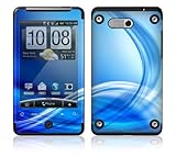 Abstract Blue Protective Skin Cover Decal Sticker for HTC Aria Cell Phone