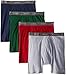 Hanes Ultimate Men's 4-Pack FreshIQ Boxer with ComfortFlex Waistband Brief