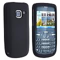 eForCity Skin Case Compatible with Nokia C3-00, Black
