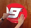 # 9 Kasey Kahne Repositionable Poster 18" x 22.5"