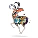 Fiery Aries the Ram Zodiac Pin from the Artazia Collection #901 MP NP