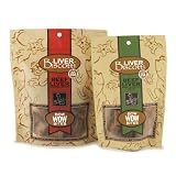 Premier Liver Biscotti Dog Treats 6 1 2 ounce Original Recipe Bow Wow Bites by Premier