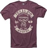 Texas A&M Aggies Heathered Wine Rockers Ring Spun T-Shirt