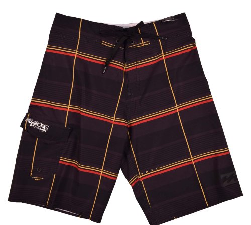 Billabong Boys' (8-20) R U Serious Platinum Stretch Board Shorts-Black(BKR)